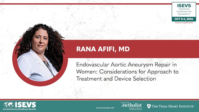 Rana Afifi, MD | Endovascular Aortic ...