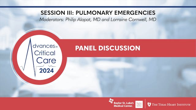 Pulmonary Emergencies | Advances in C...