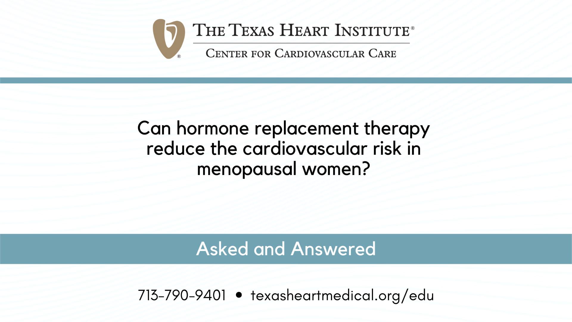 Can hormone replacement therapy reduce the cardiovascular risk in menopausal women?