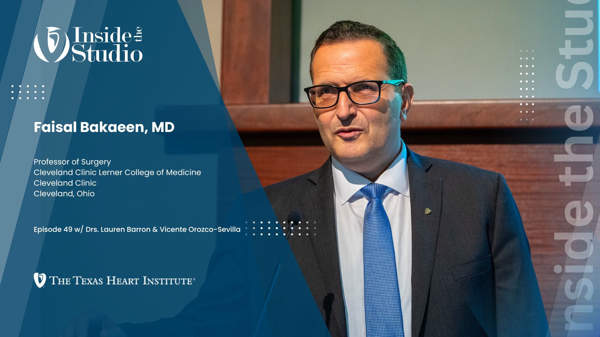 Innovations and Challenges in Cardiac Surgery w/ Dr. Faisal Bakaeen