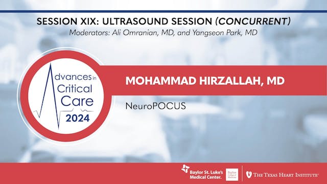 Mohammad Hirzallah, MD | NeuroPOCUS