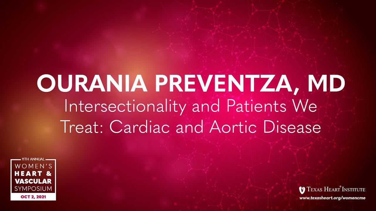 Intersectionality And Patients We Treat Cardiac And Aortic Disease