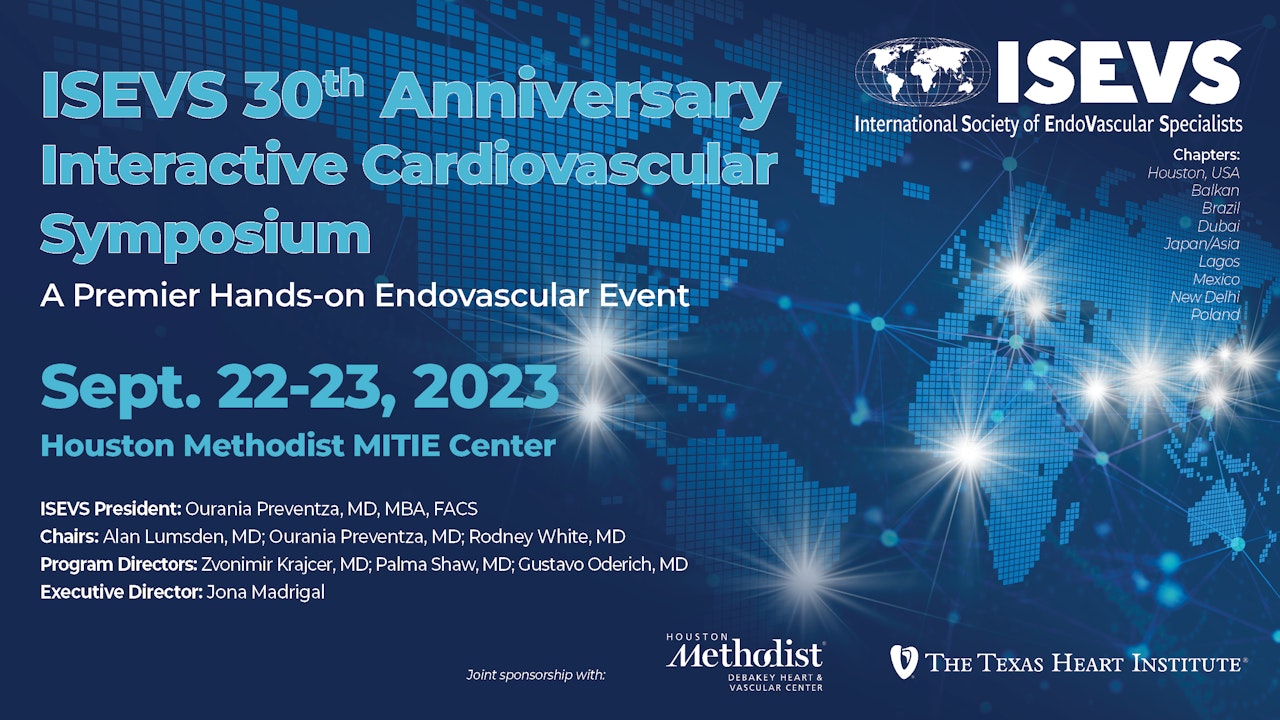 ISEVS 30th Anniversary Interactive Cardiovascular Symposium