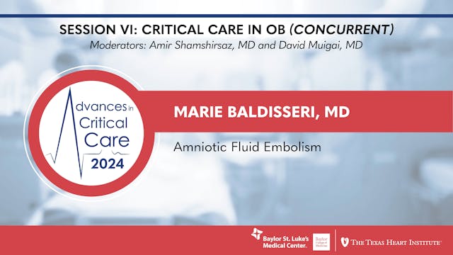 Marie Baldisseri, MD, MPH | Amniotic ...