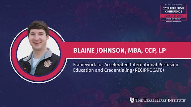 Blaine Johnson, MBA | Framework for A...