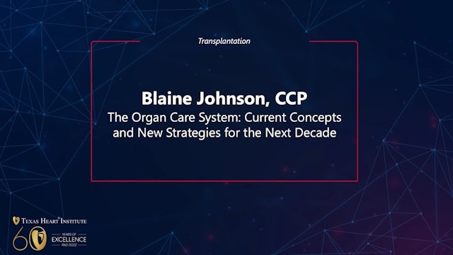 The Organ Care System: Current Concepts and New Strategies for the New Decade