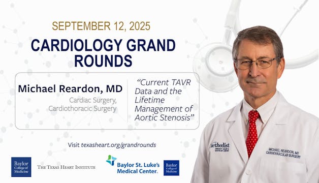 Michael Reardon, M.D. | Current TAVR ...