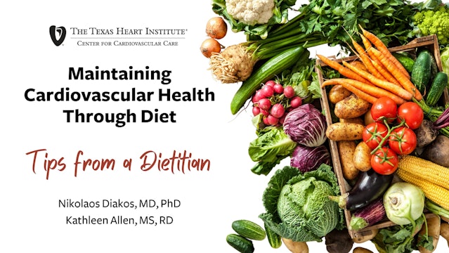 Maintaining Cardiovascular 🫀 Health through Diet: Tips from a Dietitian 🍎🥦