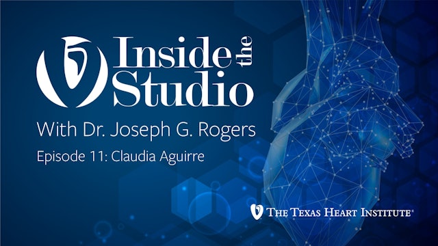 Inside the Studio w/ Dr. Joseph G. Rogers | Claudia Aguirre | President & CEO, BakerRipley