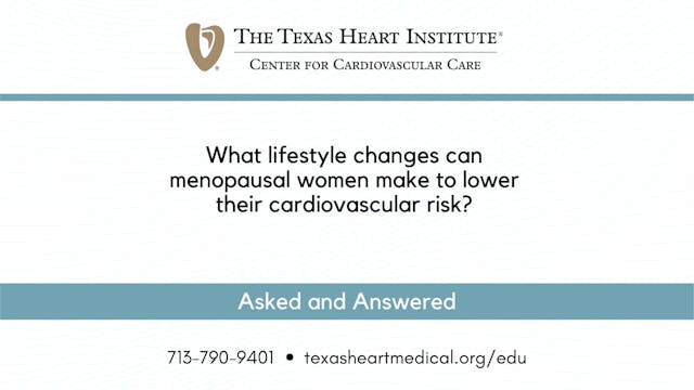 What lifestyle changes can menopausal...