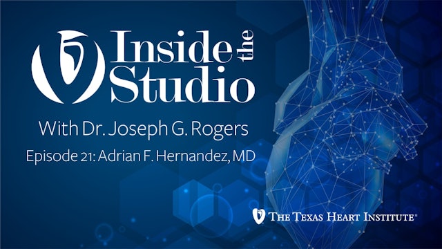 Inside the Studio w/ Dr. Joseph G. Rogers | Dr. Adrian F. Hernandez