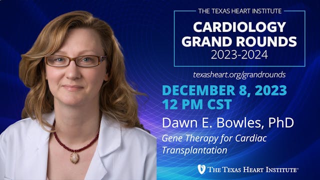 Dawn E. Bowles, PhD | Gene Therapy fo...