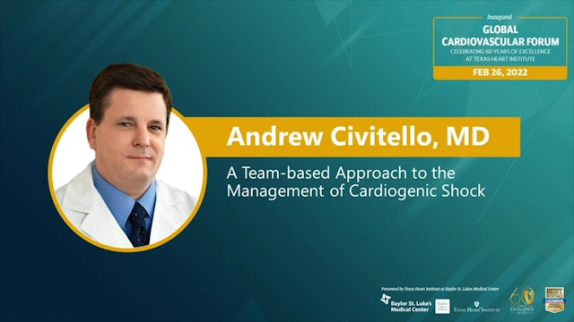 A Team-based Approach to the Management of Cardiogenic Shock