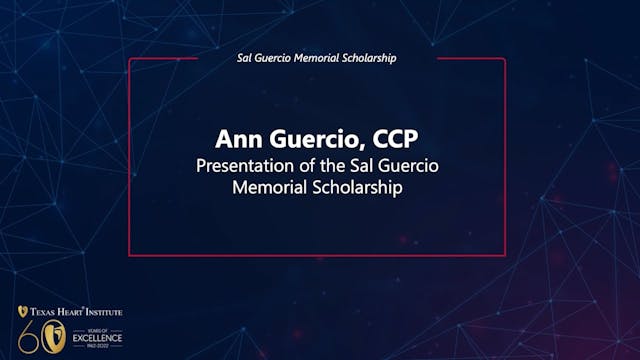 Presentation of the Sal Guercio Memor...