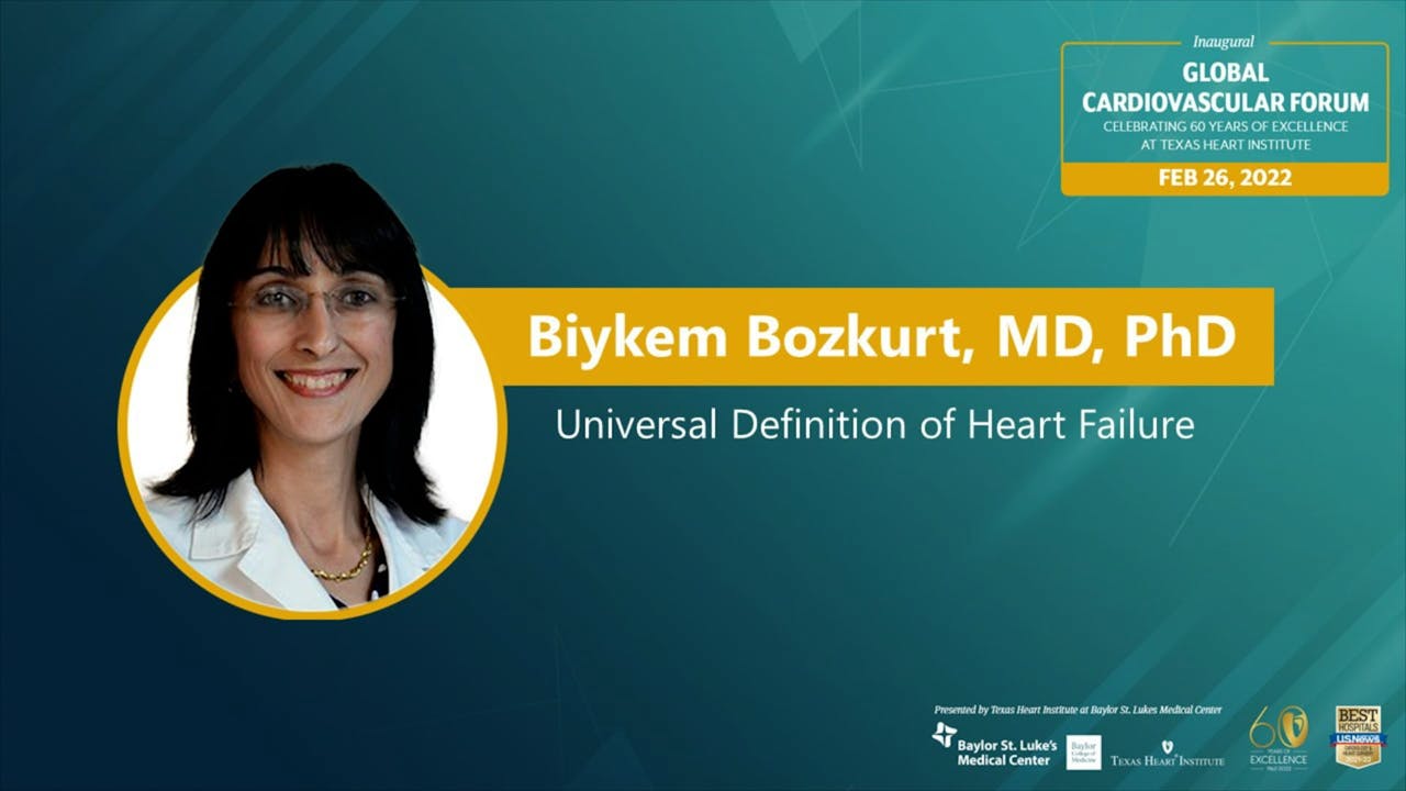 Universal Definition of Heart Failure Texas Heart TV by The Texas