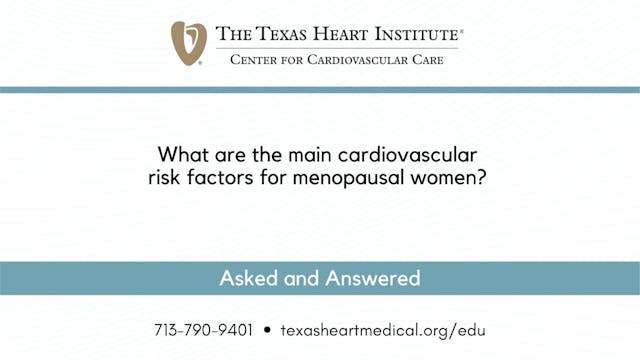 What are the main cardiovascular risk...