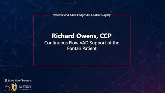 Continuous Flow VAD Support of the Fo...