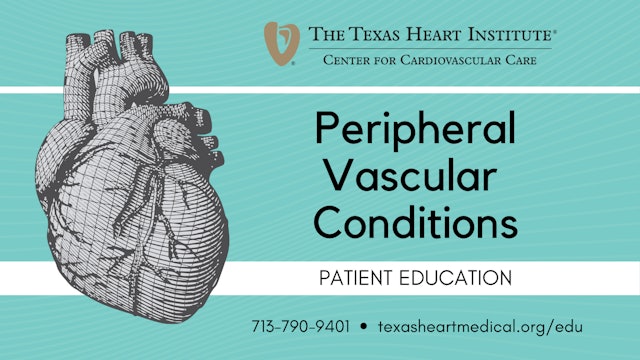 Peripheral Vascular Education