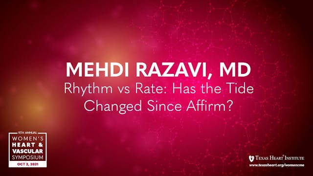 Rhythm vs Rate: Has the Tide Changed ...