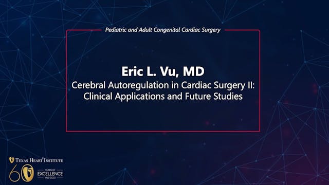 Cerebral Autoregulation in Cardiac Su...