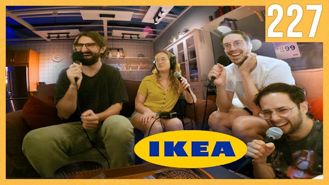 podcast at Ikea