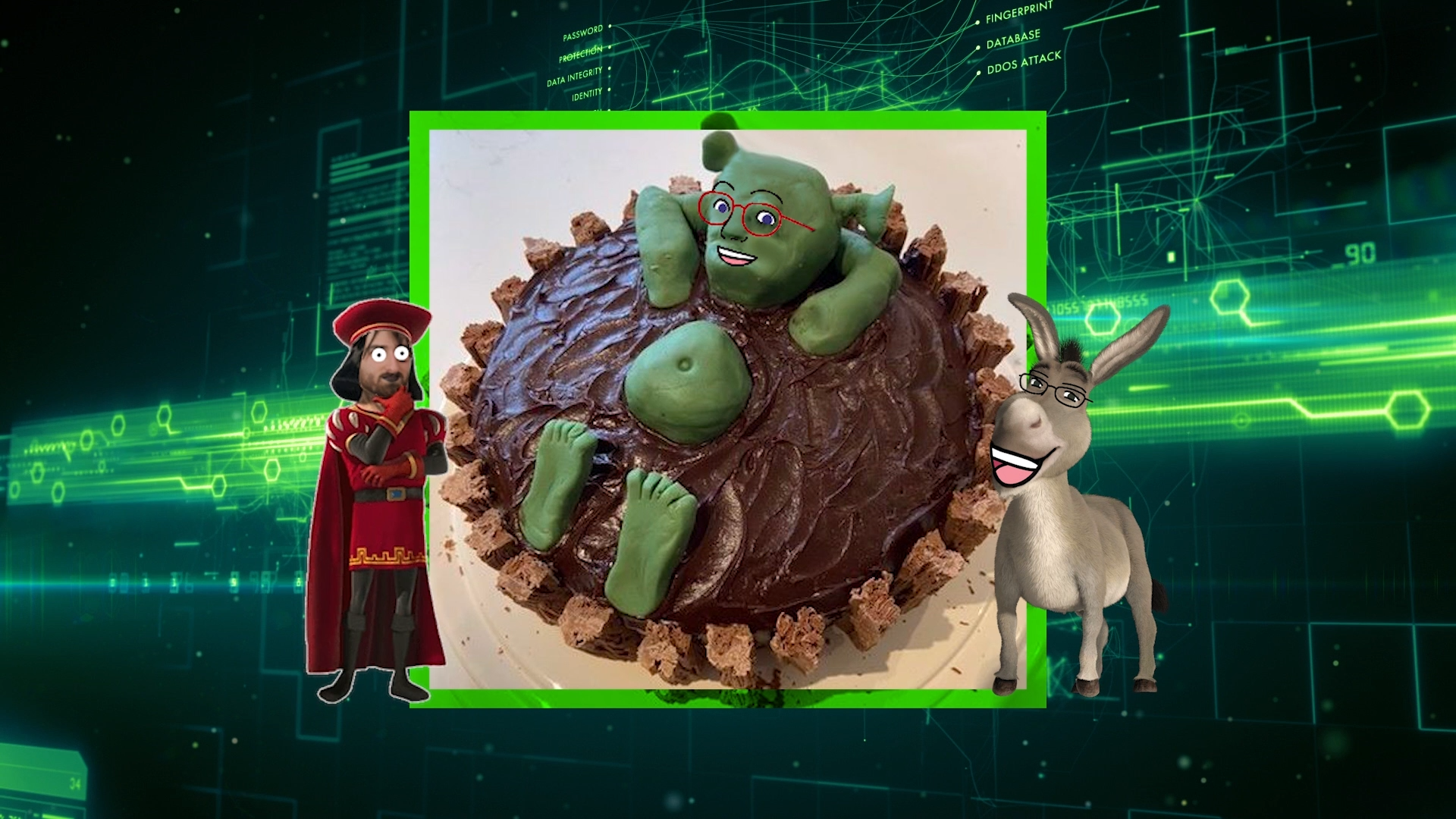 The Best Shrek Cake • Candid Competition