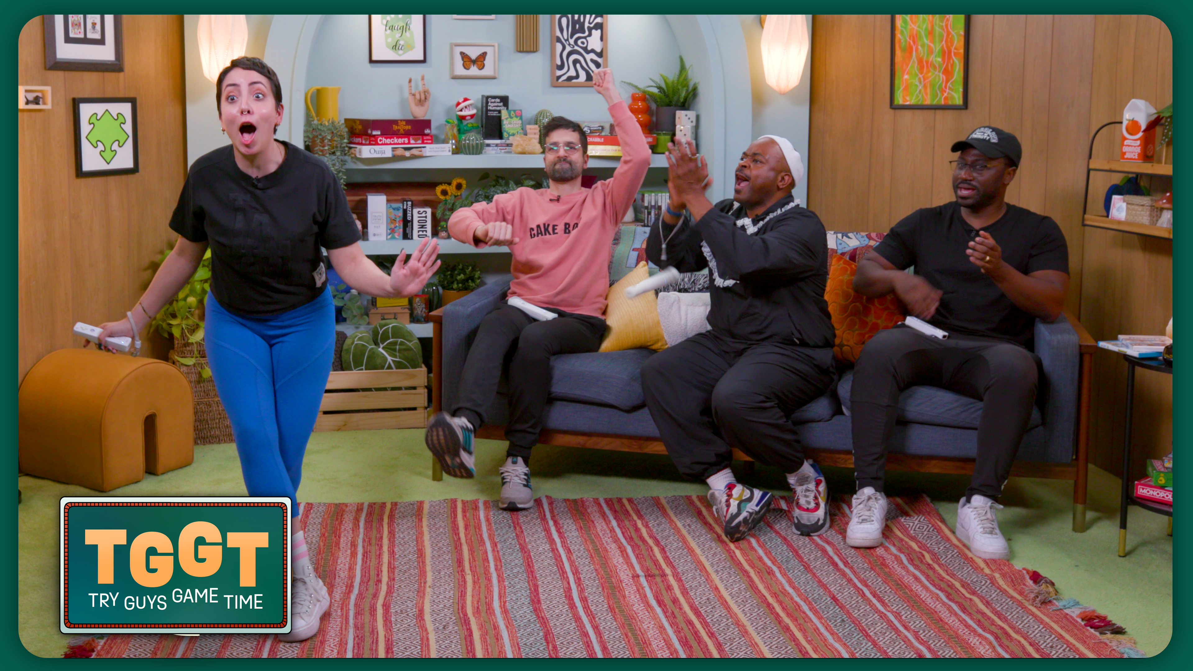 We Played Wii Bowling