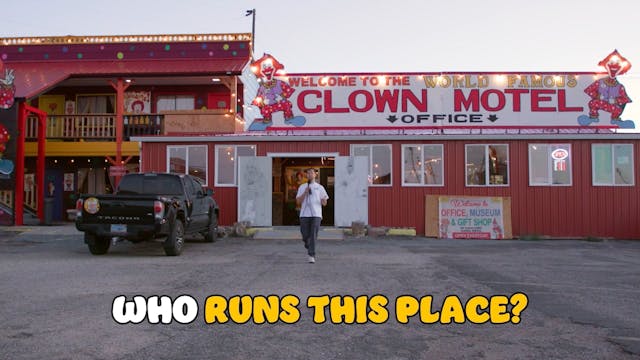 24 Hours at the Haunted Clown Motel •...