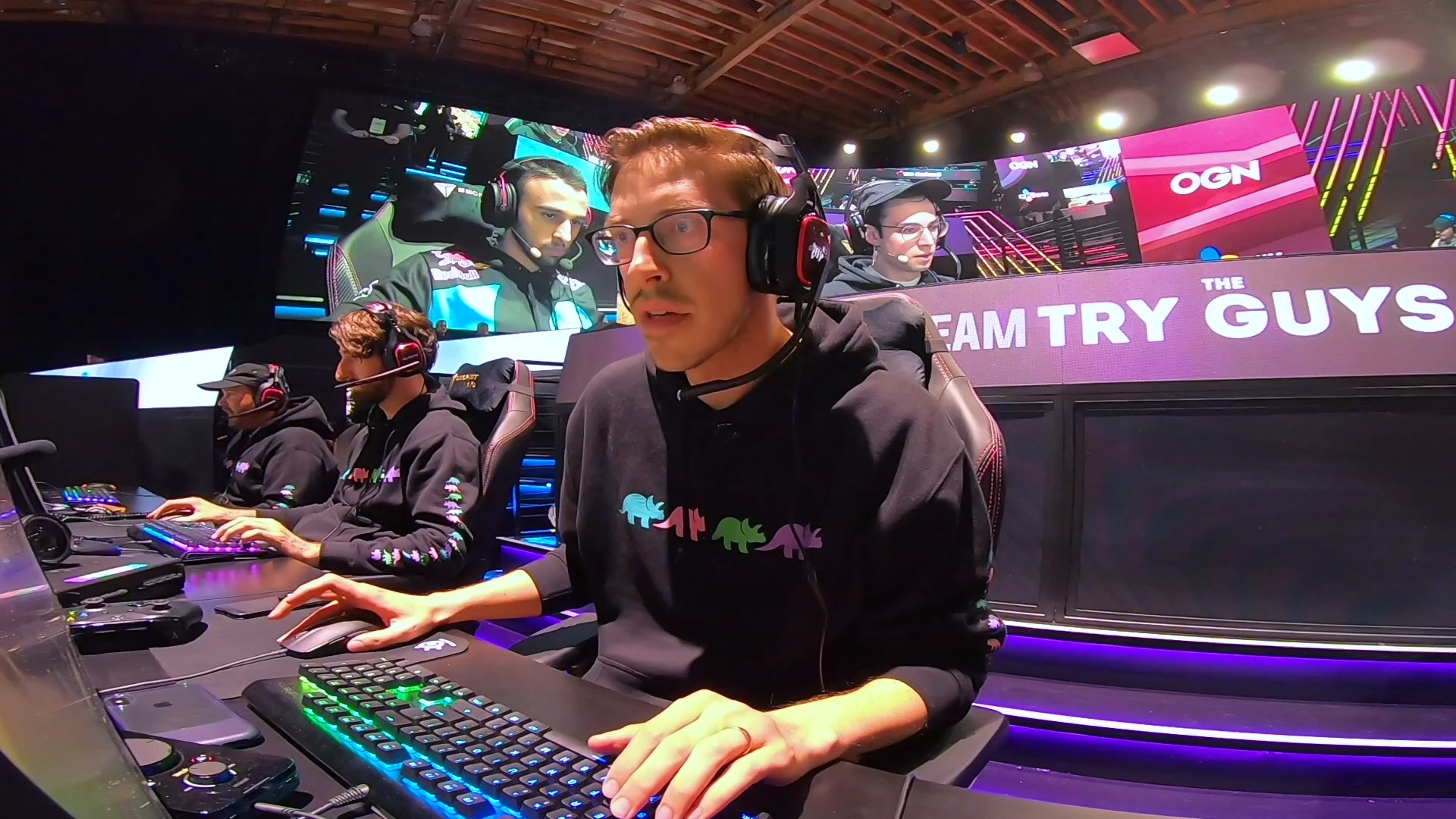 The Try Guys Compete In A Pro Gaming Tournament