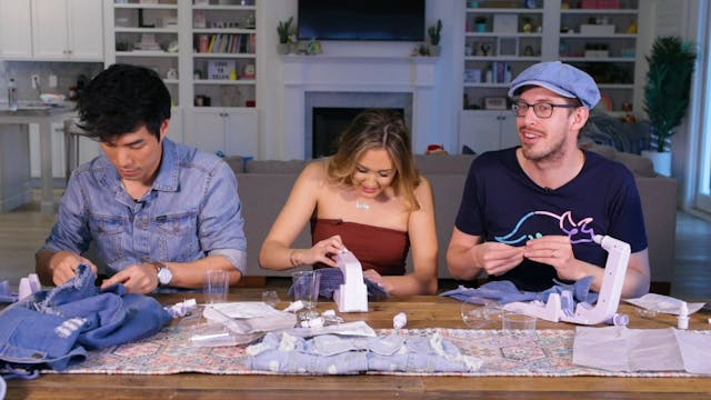 The Try Guys Try 90s Crafts ft. LaurDIY