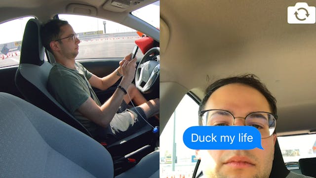 The Try Guys Test Texting While Driving