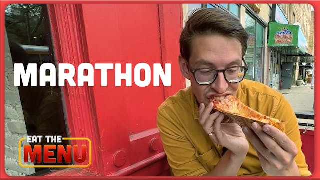 Keith Eats Every Pizza • Marathon