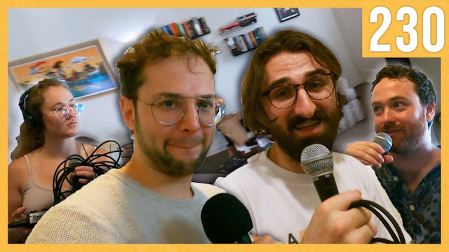 podcast at our editors house