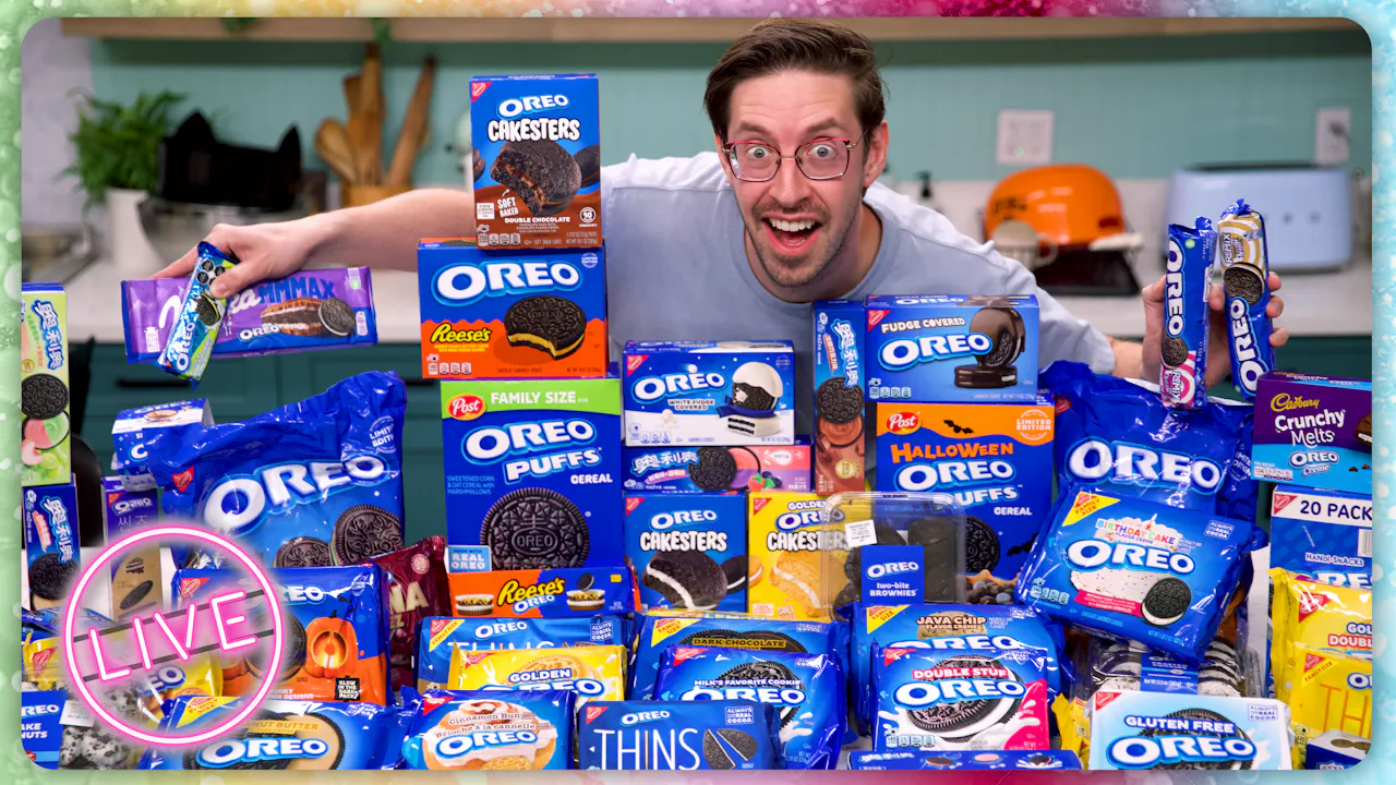 Keith Eats Every Flavor Of Oreo • THE BELT LIVE - 2nd try