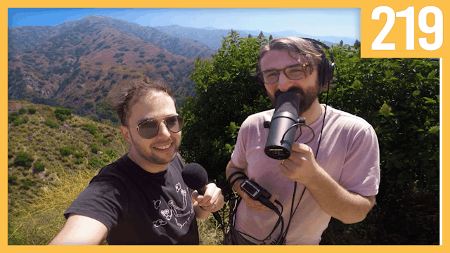 podcast on a mountain about the future