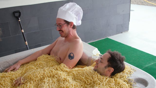 Try Guys Giant Spaghetti Pool (1,000 ...