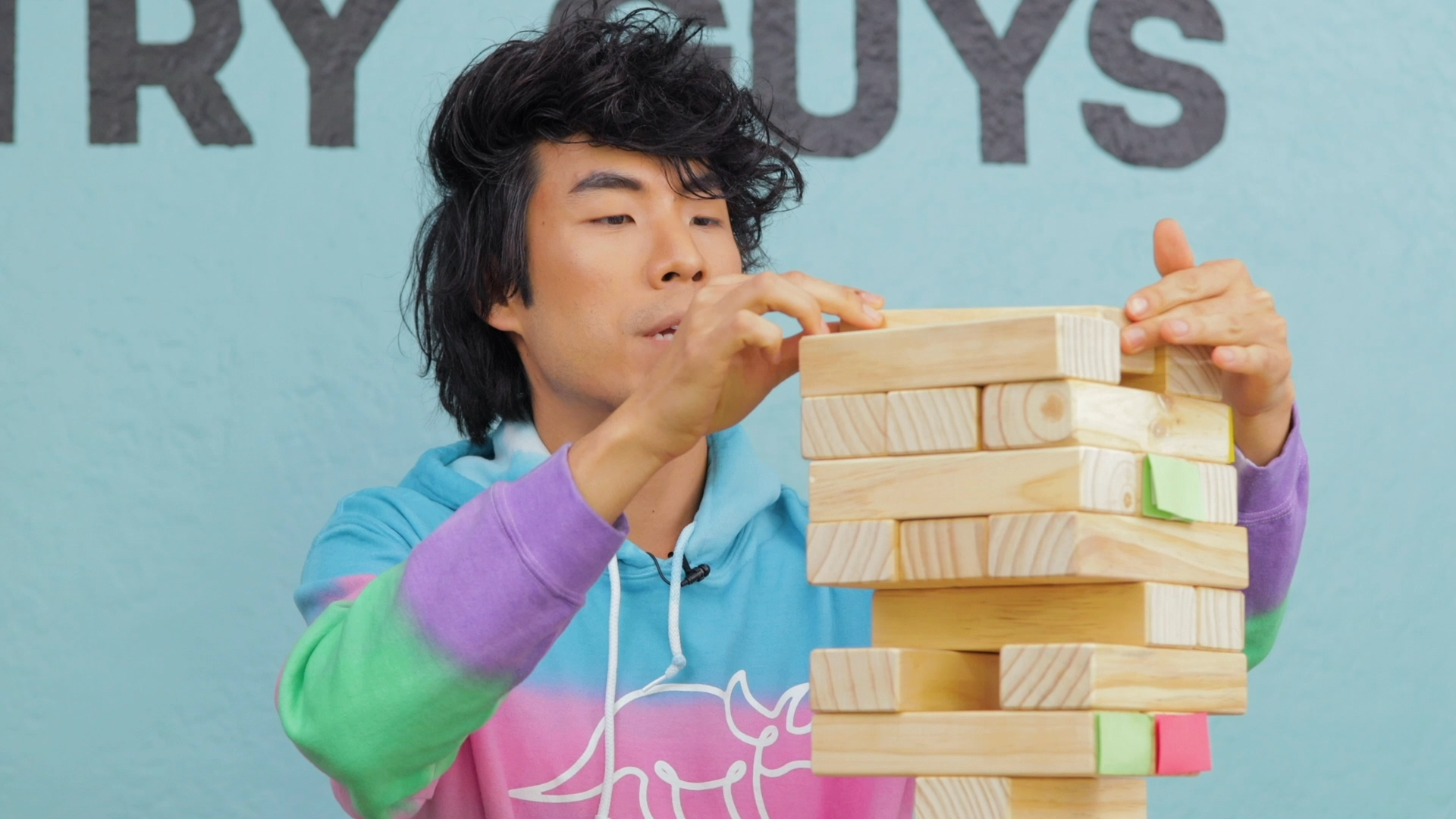 The Try Guys Play Giant Jenga Truth Or Dare