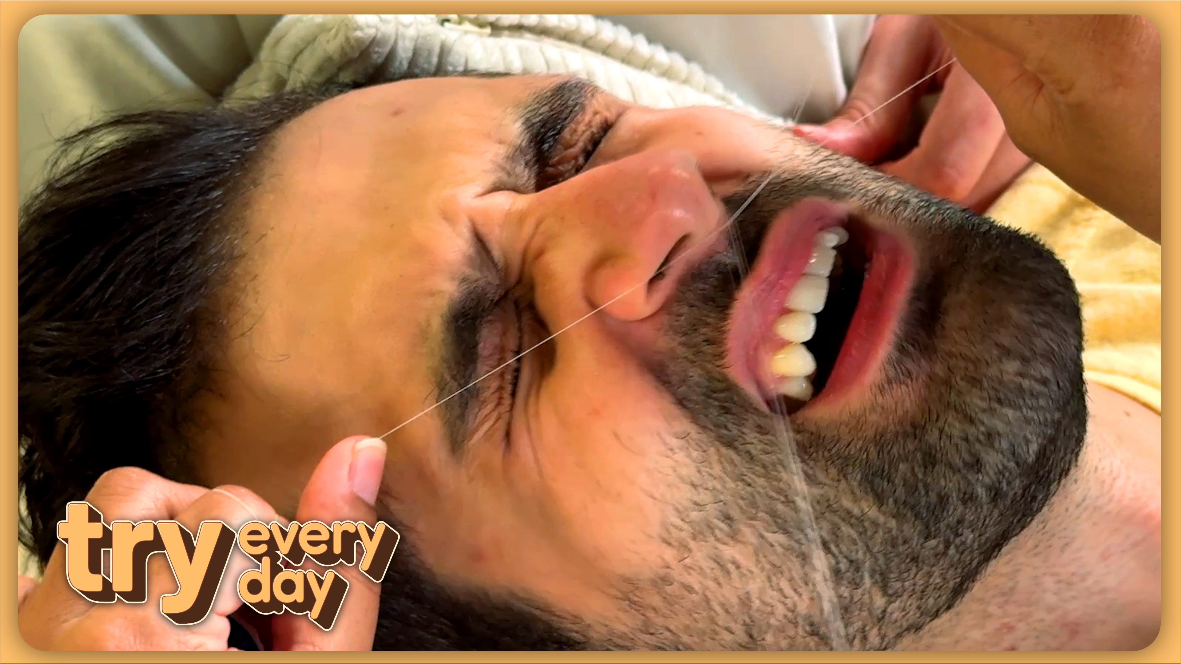 We Threaded Each Others Eyebrows