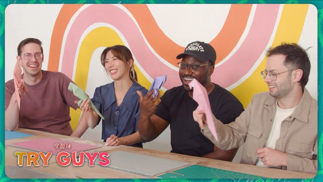 Try Guys Try Origami