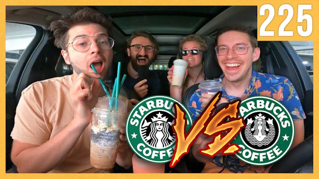 podcast at two competing starbucks