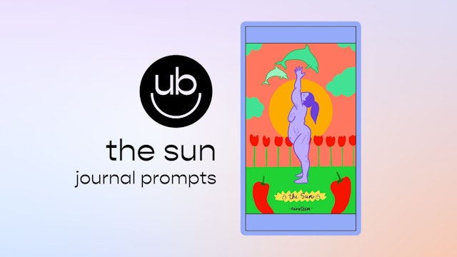 the sun | journal prompts