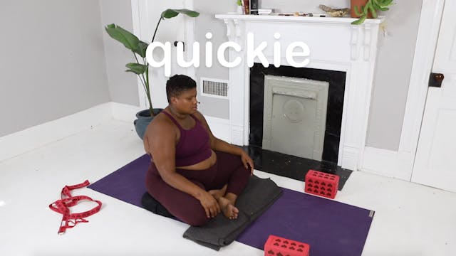QUICKIE: Meditate & Breathe