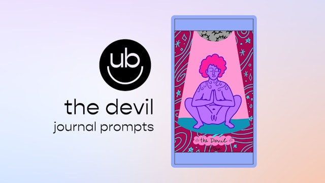 the devil | journal prompts