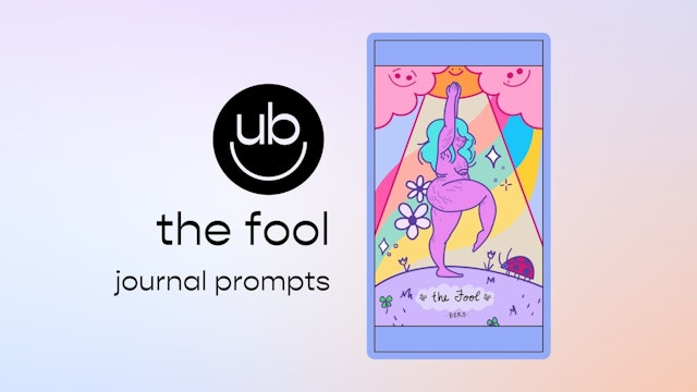 the fool | journal prompts