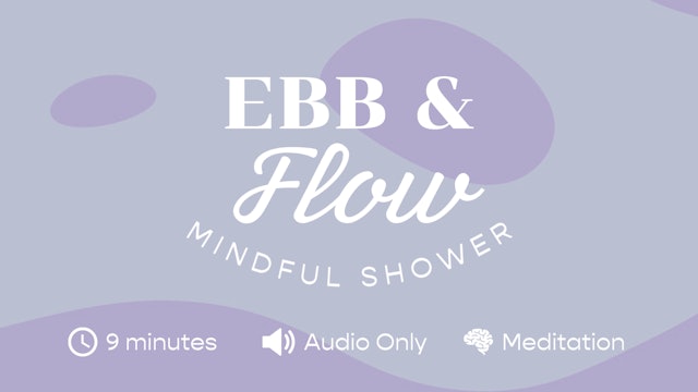 mindful shower | meditation