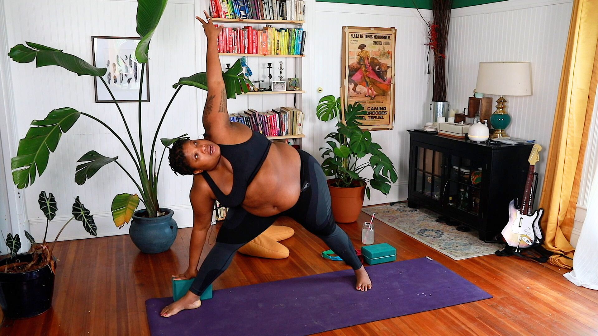 heart opening full body flow