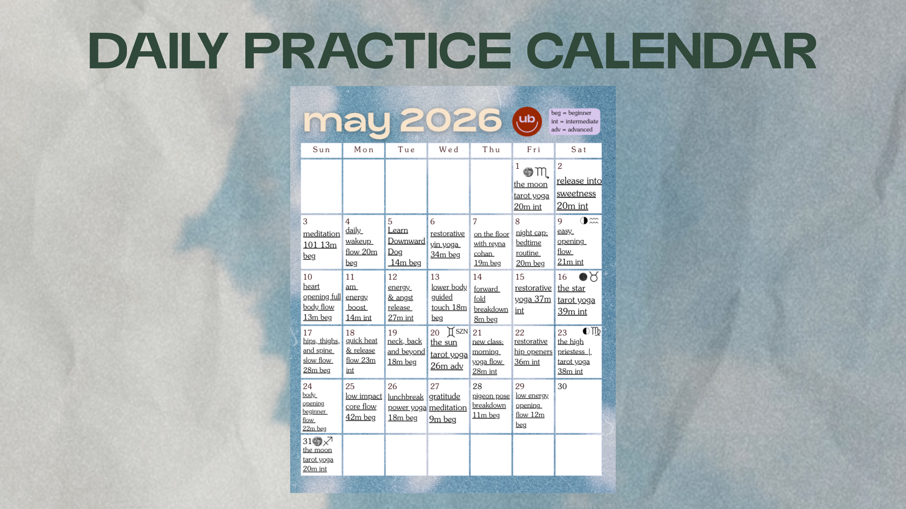 may calendar 2026
