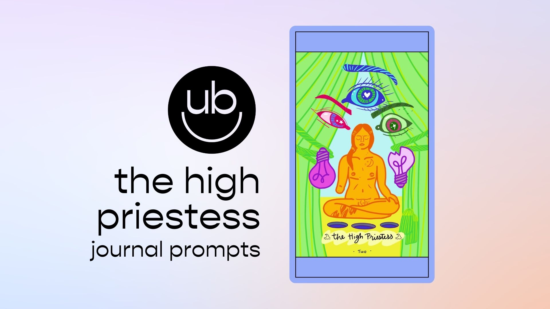 the high priestess | journal prompts