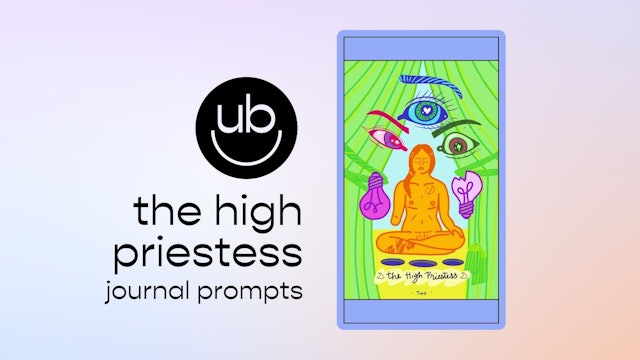 the high priestess | journal prompts