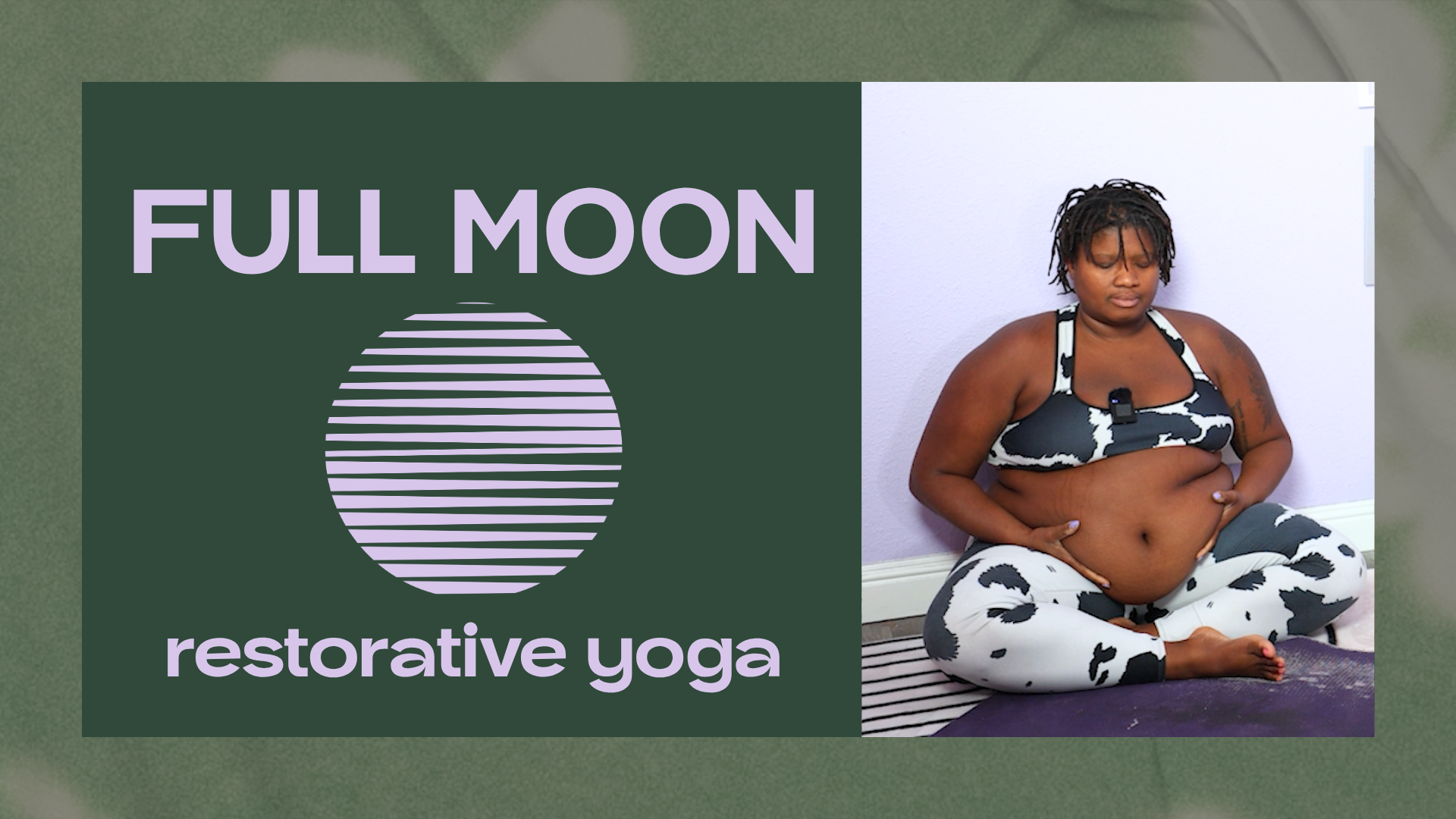 full moon restorative yoga